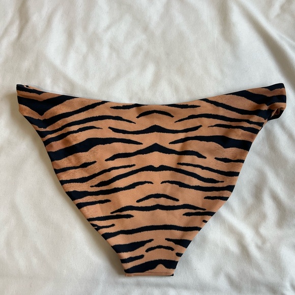 Skatie Tiger Print Swim Bottoms - Picture 2 of 4